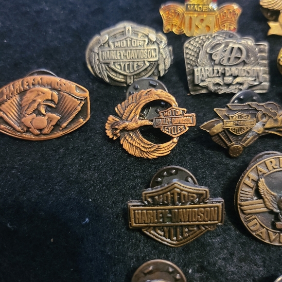 Harley-davidson metal pin lot - Picture 4 of 11